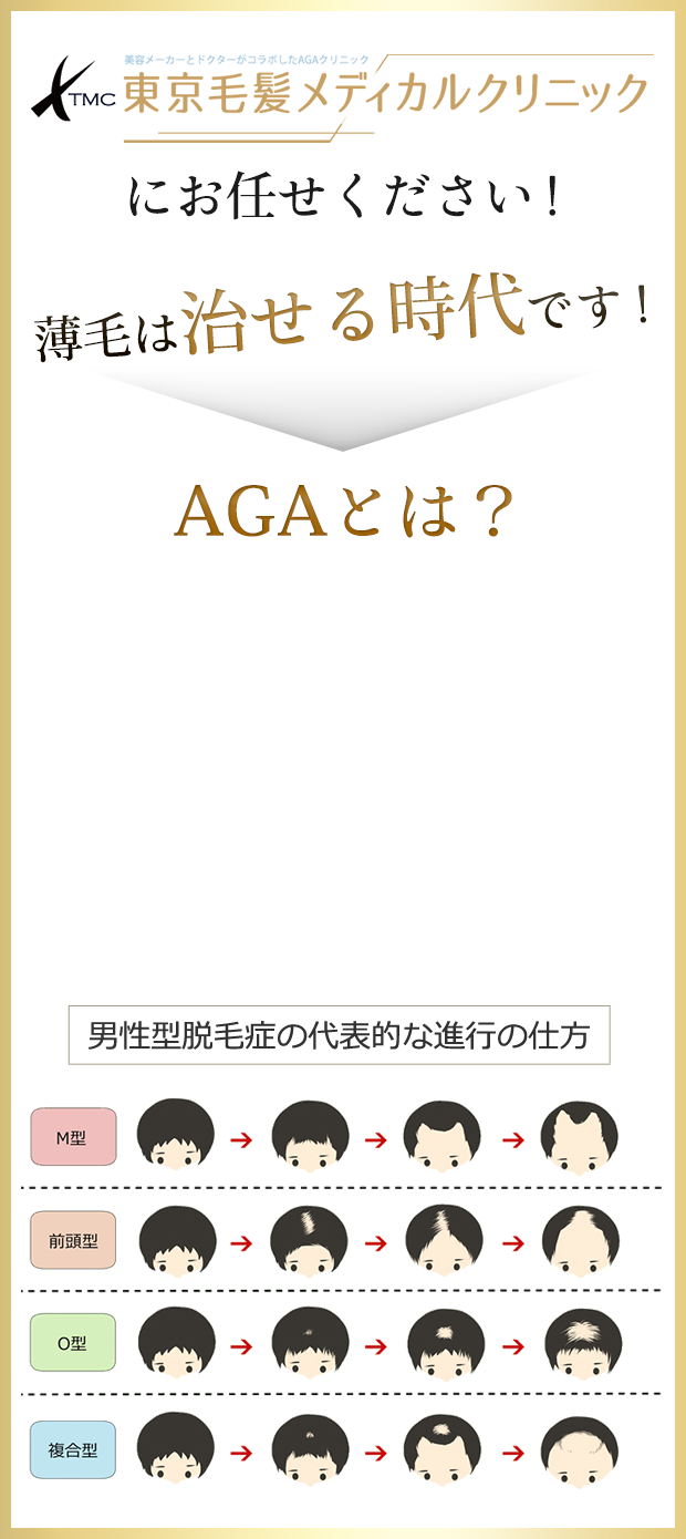 薄毛は治せる時代です!
